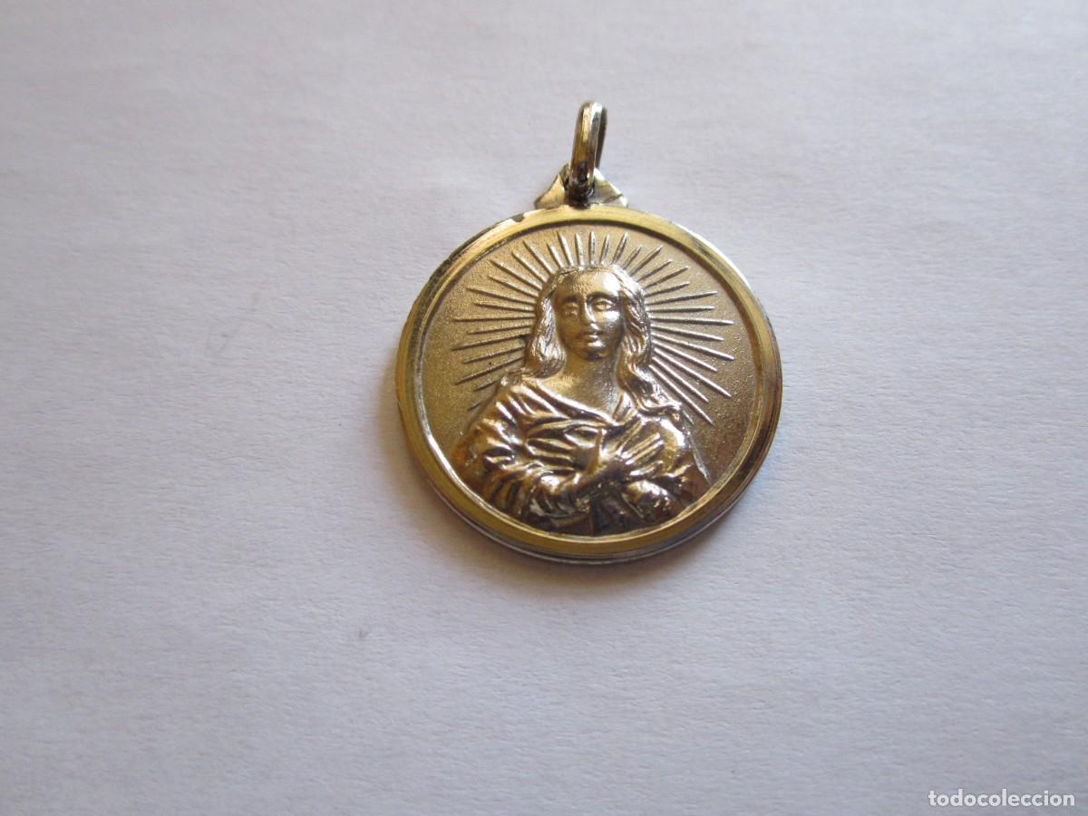 Antig&uuml;edades: MEDALLA VIRGEN INMACULADA PLATA DE LEY IMPECABLE - Foto 6