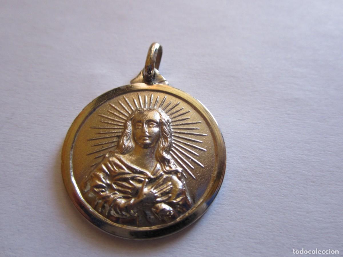 Antig&uuml;edades: MEDALLA VIRGEN INMACULADA PLATA DE LEY IMPECABLE - Foto 9