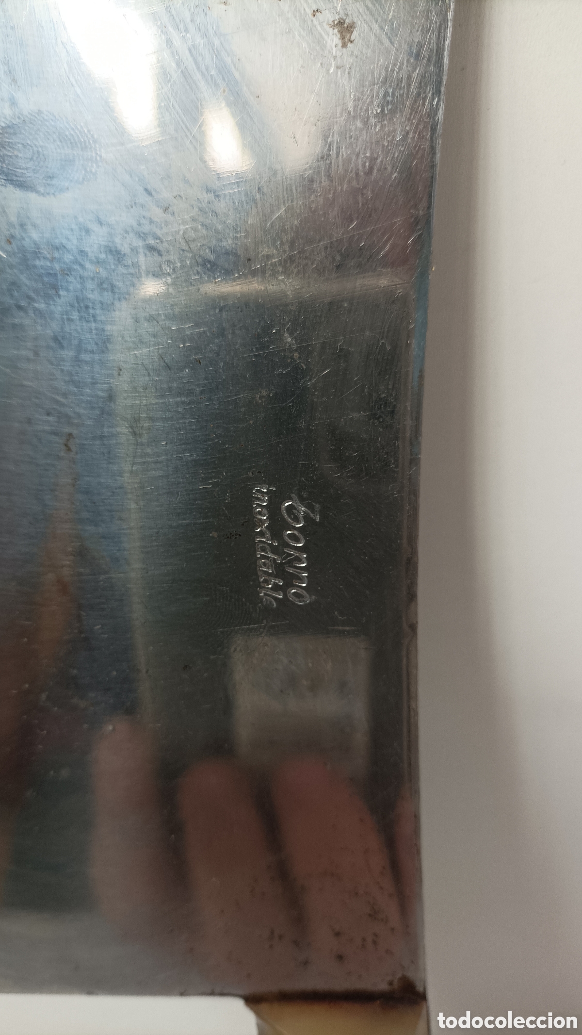 Antig&uuml;edades: Cuchillo de carne antiguo - Foto 3