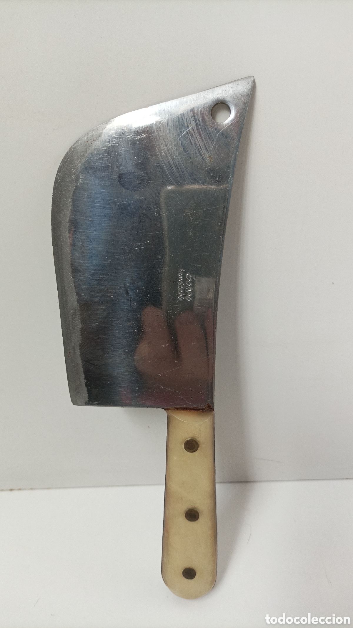 Antig&uuml;edades: Cuchillo de carne antiguo - Foto 5