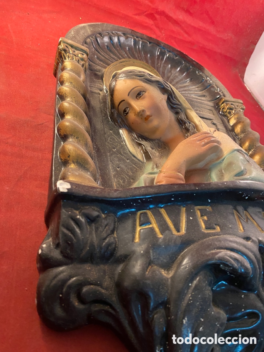 Antig&uuml;edades: AVE MAR&Iacute;A escayola - Foto 2