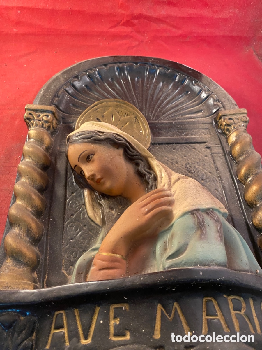 Antig&uuml;edades: AVE MAR&Iacute;A escayola - Foto 8