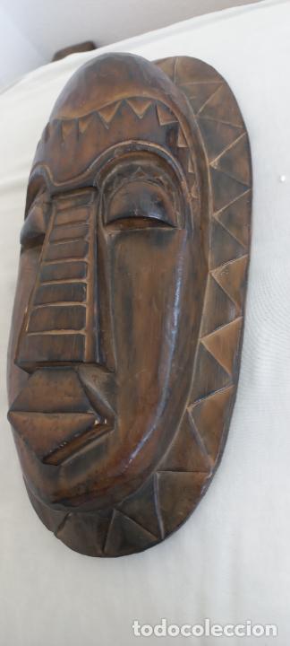 Antig&uuml;edades: MASCARA AFRICANA DE MADERA. - Foto 3