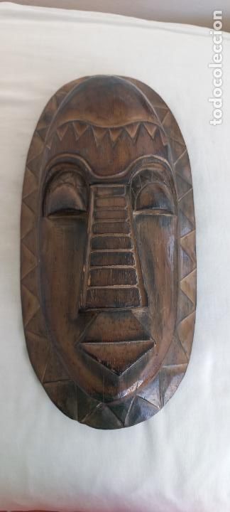 Antig&uuml;edades: MASCARA AFRICANA DE MADERA. - Foto 1