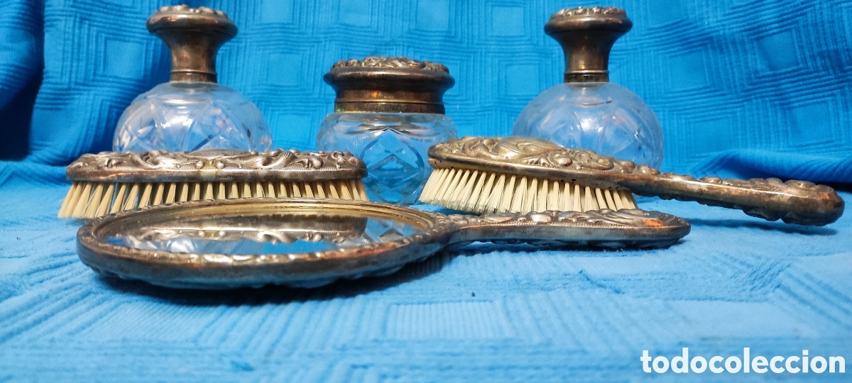 Antig&uuml;edades: Juego de tocador antiguo - Foto 2