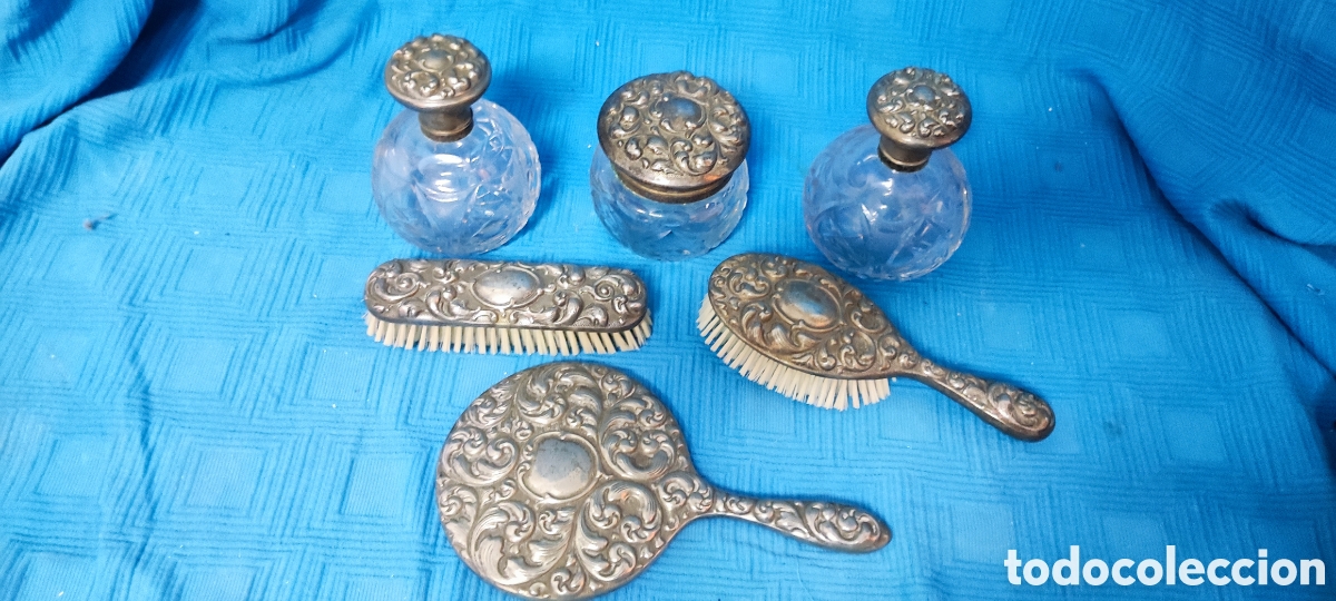 Antig&uuml;edades: Juego de tocador antiguo - Foto 1