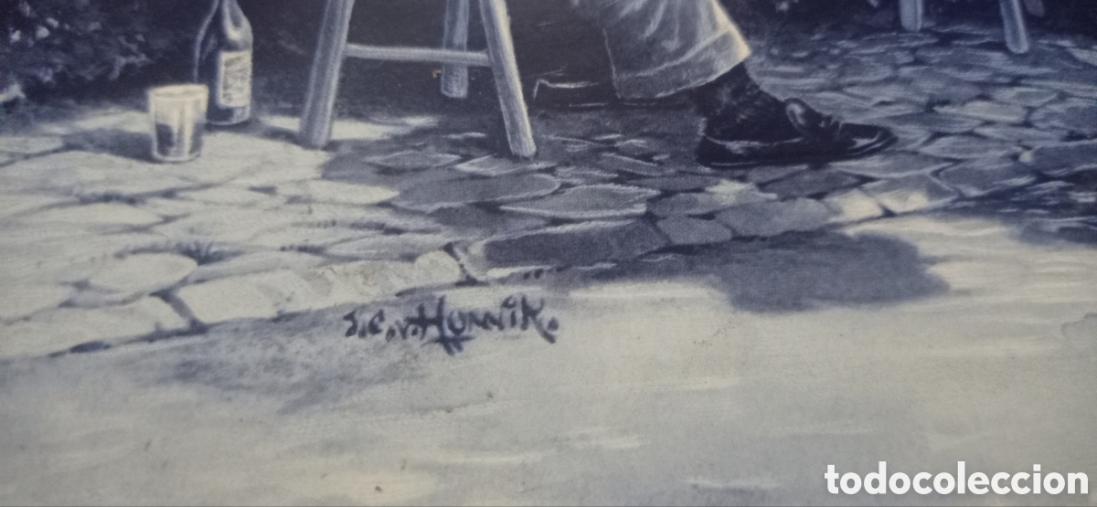 Antig&uuml;edades: Cuadro panel de azulejos - Foto 5