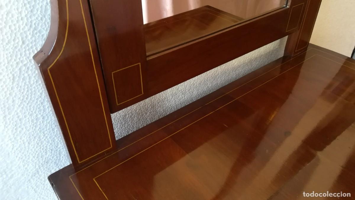 Antig&uuml;edades: TOCADOR ISABELINO DE MADERA DE CAOBA - Foto 7