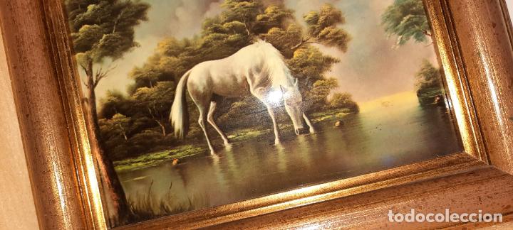 Antig&uuml;edades: CUADRO DE CABALLO - Foto 3