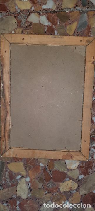 Antig&uuml;edades: CUADRO DE CAZA ANTIGUO,29 x 39 CMS - Foto 3