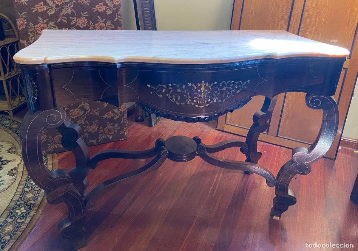 Antig&uuml;edades: CONSOLA EN PALOSANTO S.XIX - Foto 1