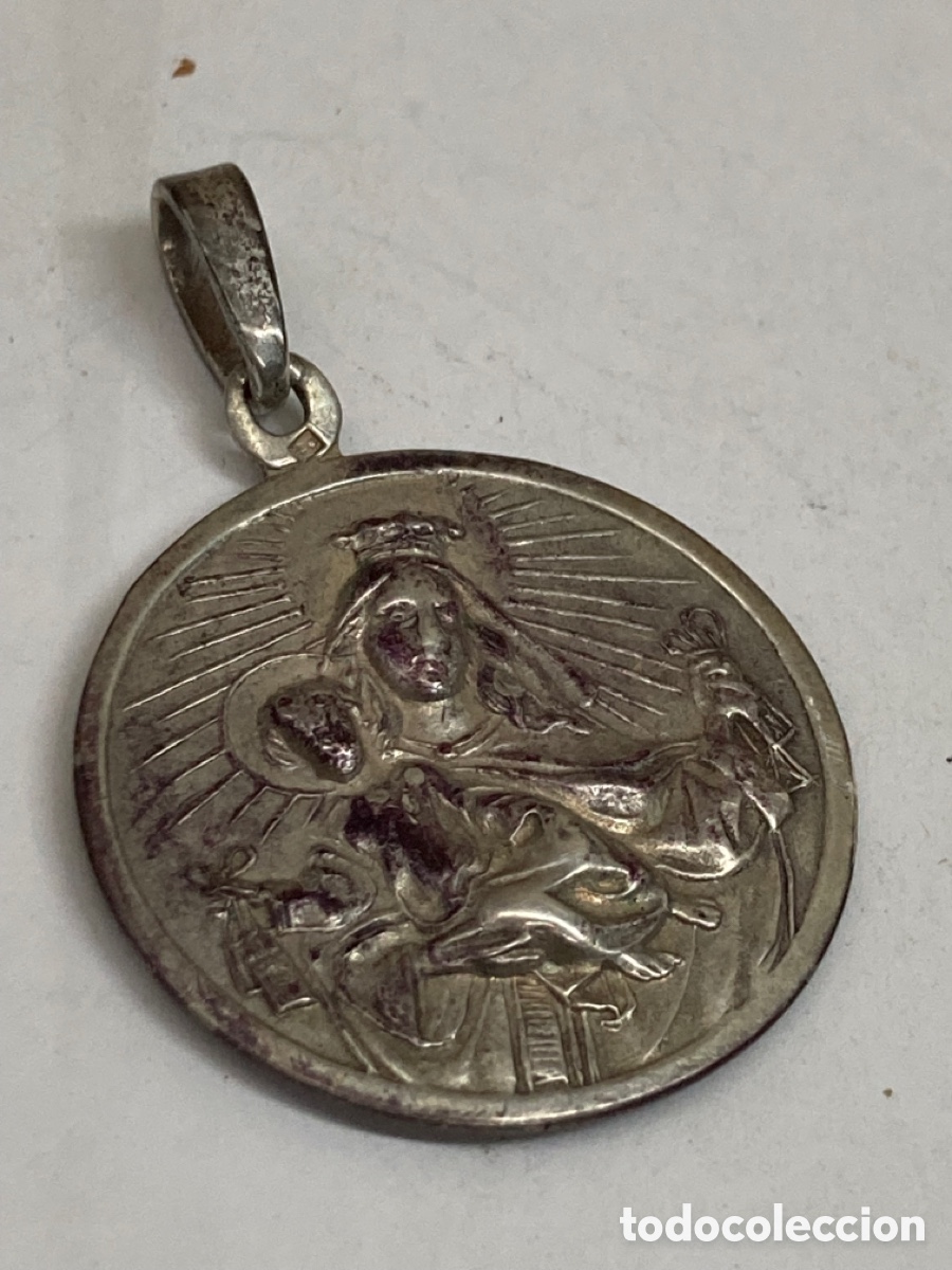Antig&uuml;edades: Medalla de plata religiosa - Foto 2