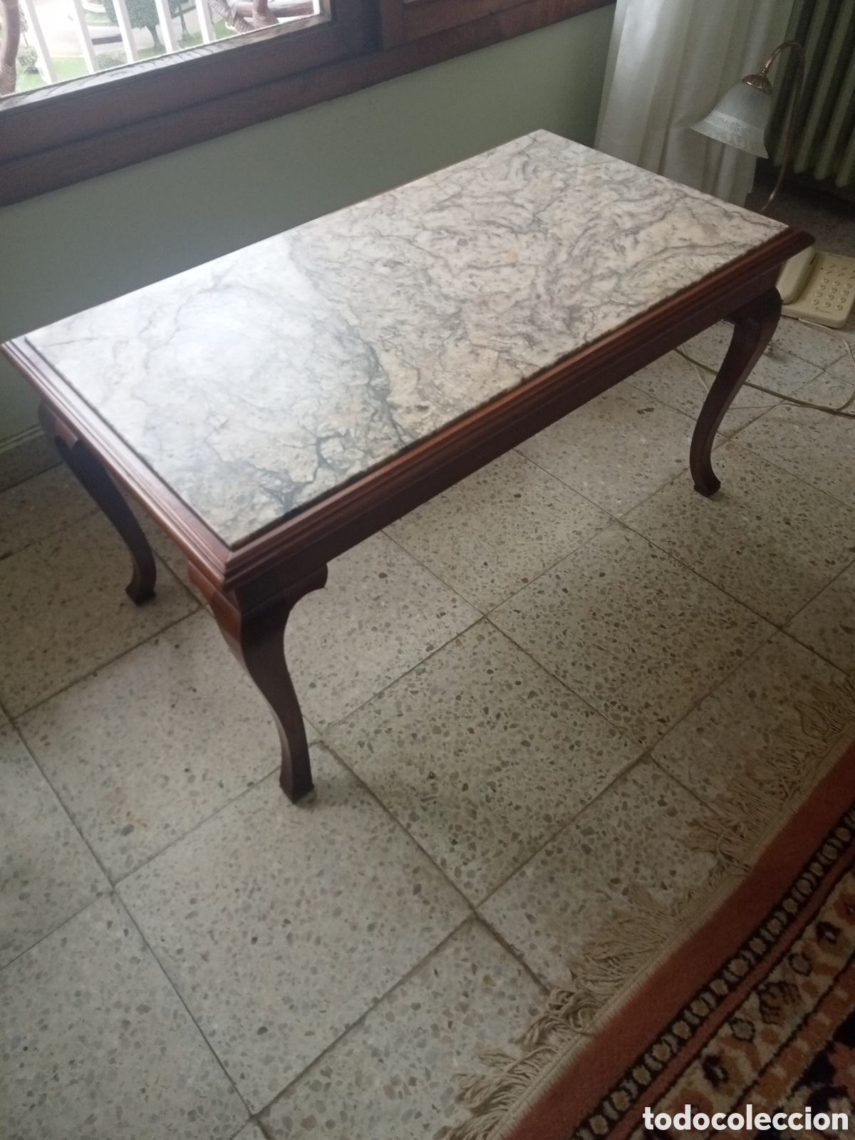 Antig&uuml;edades: MESITA CON MARMOL - Foto 1