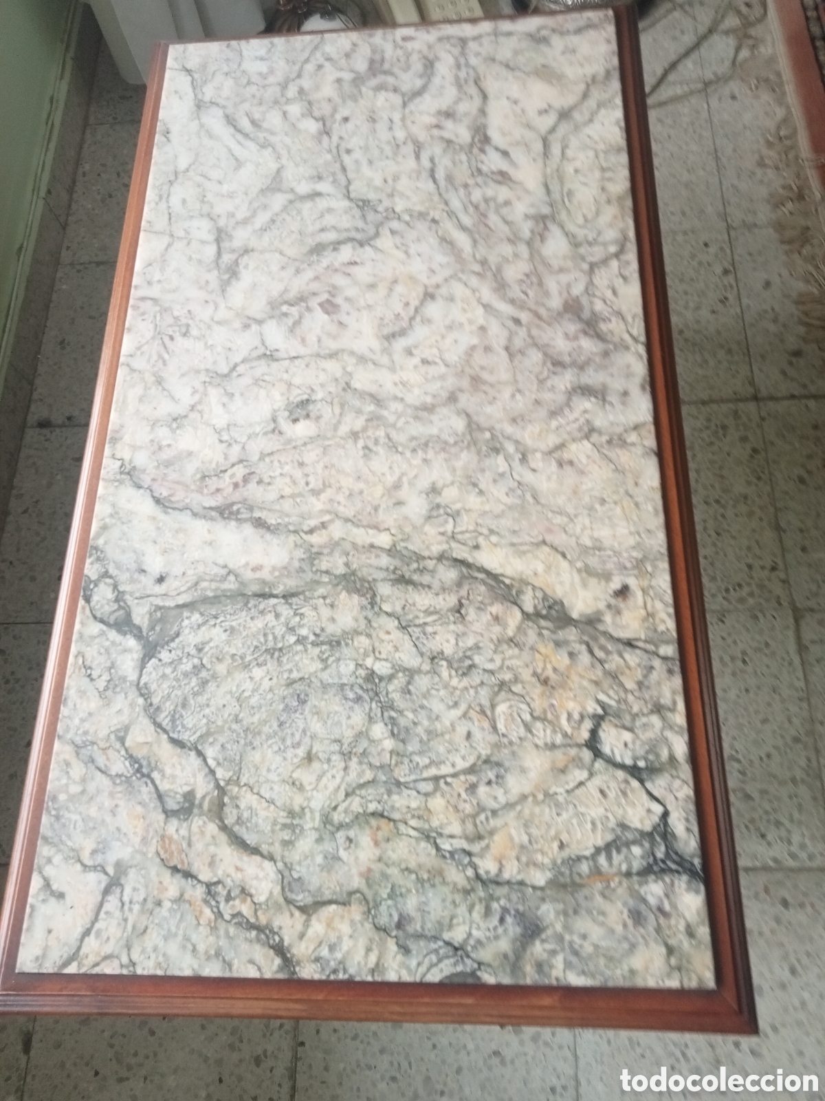Antig&uuml;edades: MESITA CON MARMOL - Foto 4