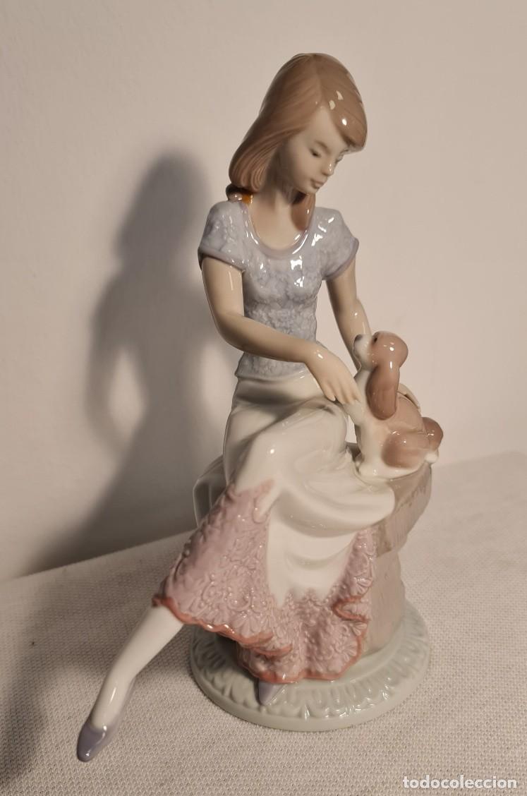 Antig&uuml;edades: Figura Lladro Descanso en el paseo - Foto 2