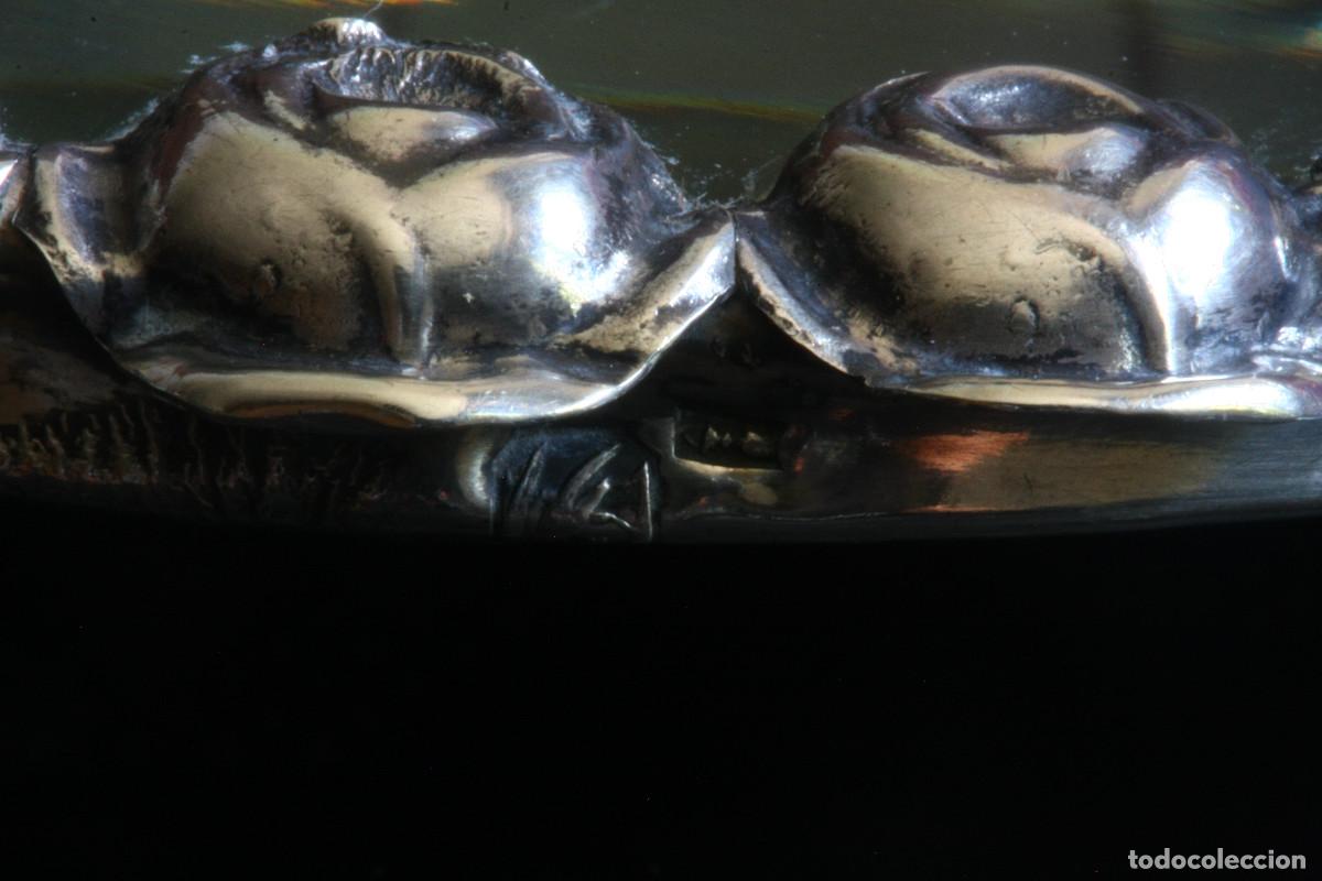 Antig&uuml;edades: ESPEJO DE MANO EN PLATA - Foto 10
