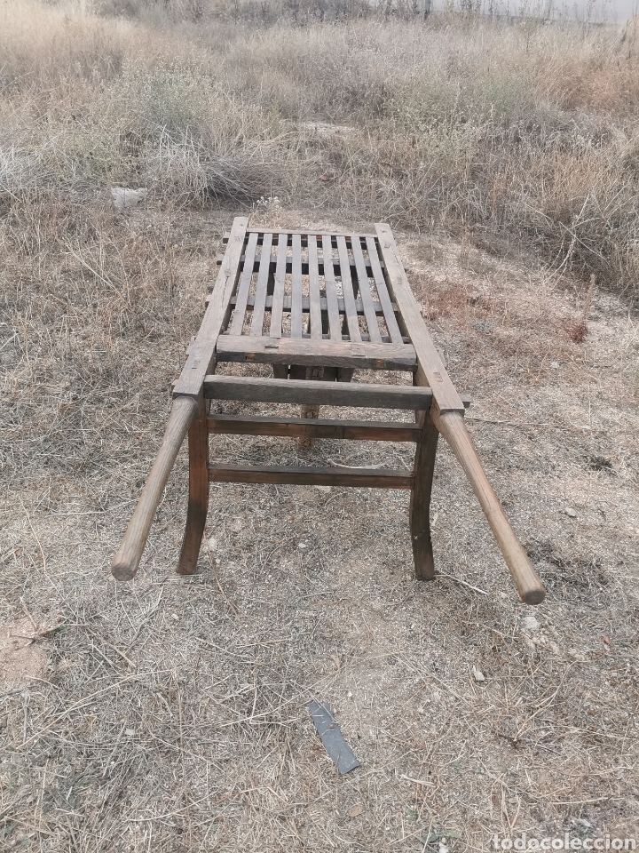 Antig&uuml;edades: Carretilla antigua de madera. - Foto 9