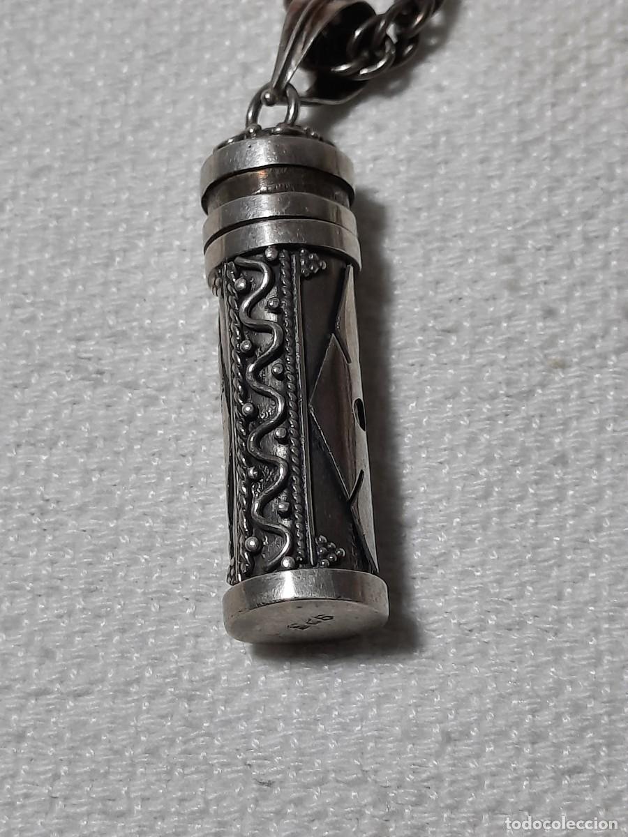 Antig&uuml;edades: Colgante plata -capsula - Foto 1