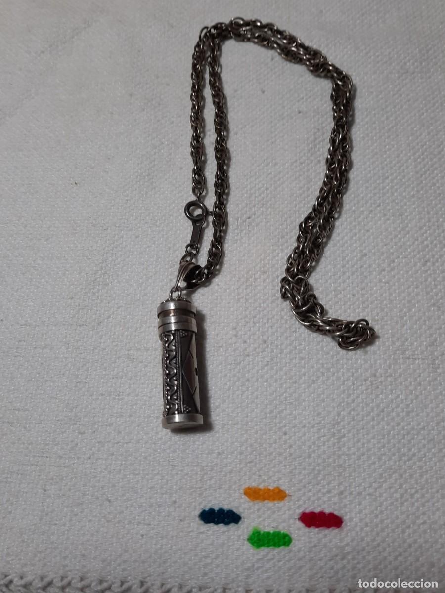 Antig&uuml;edades: Colgante plata -capsula - Foto 2