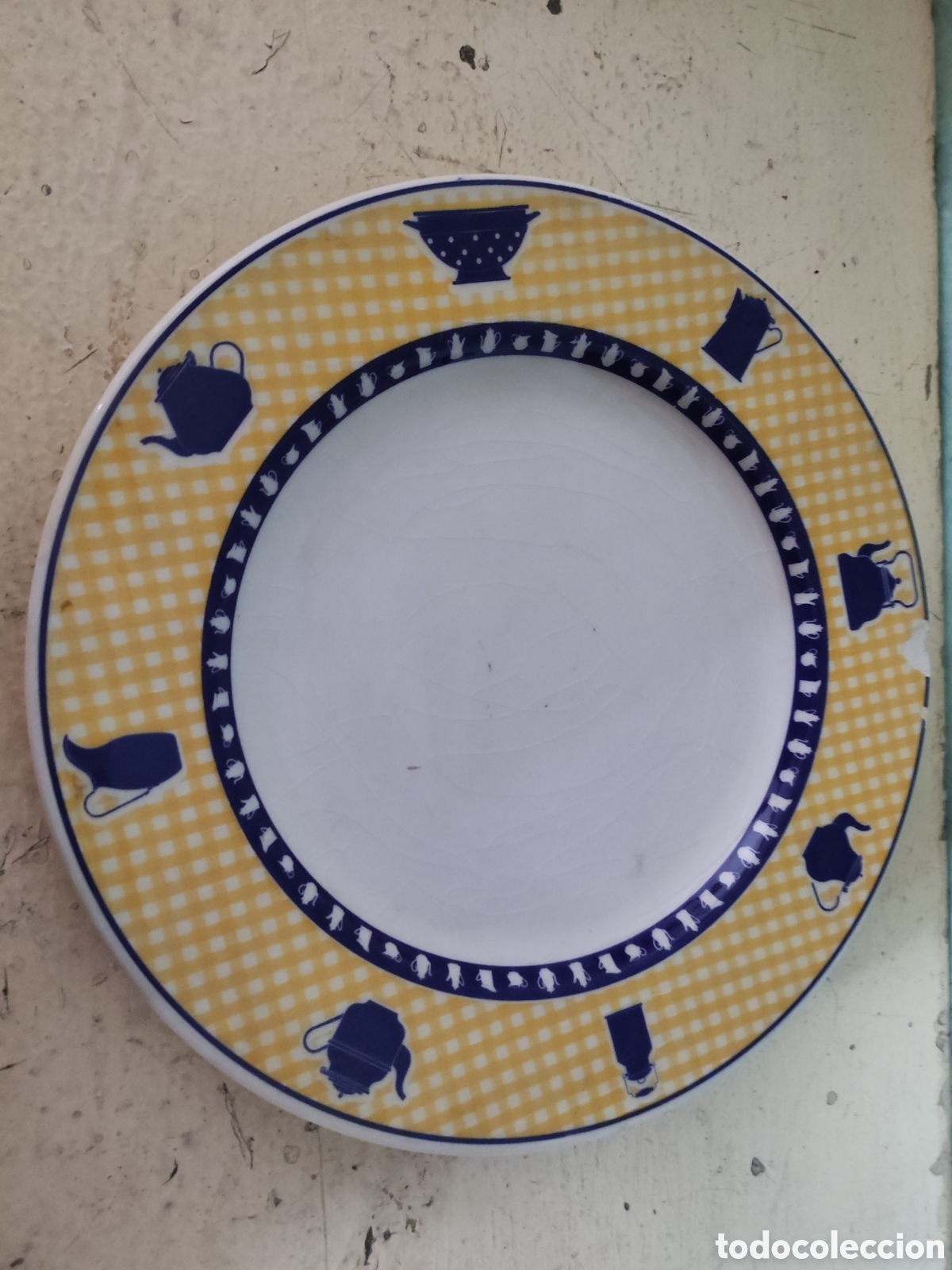 Antig&uuml;edades: Plato de cer&aacute;mica Italia - Foto 1