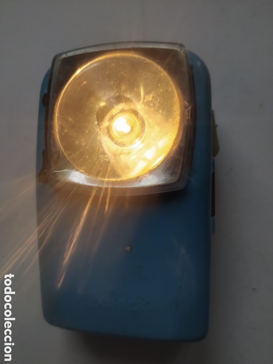Antig&uuml;edades: Linterna de petaca tximist - Foto 1