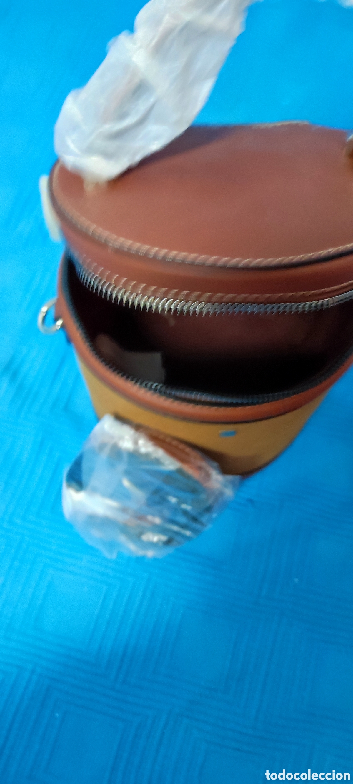 Antig&uuml;edades: Bolso cil&iacute;ndrico mujer - Foto 4