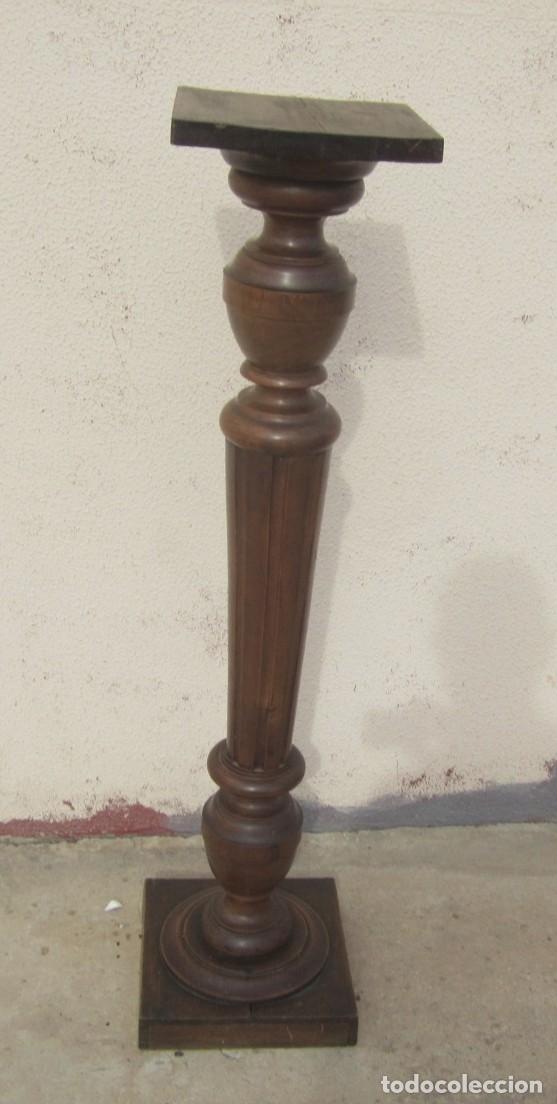 Antig&uuml;edades: Pareja de columnas, maceteros, pedestales SXIX - Foto 5