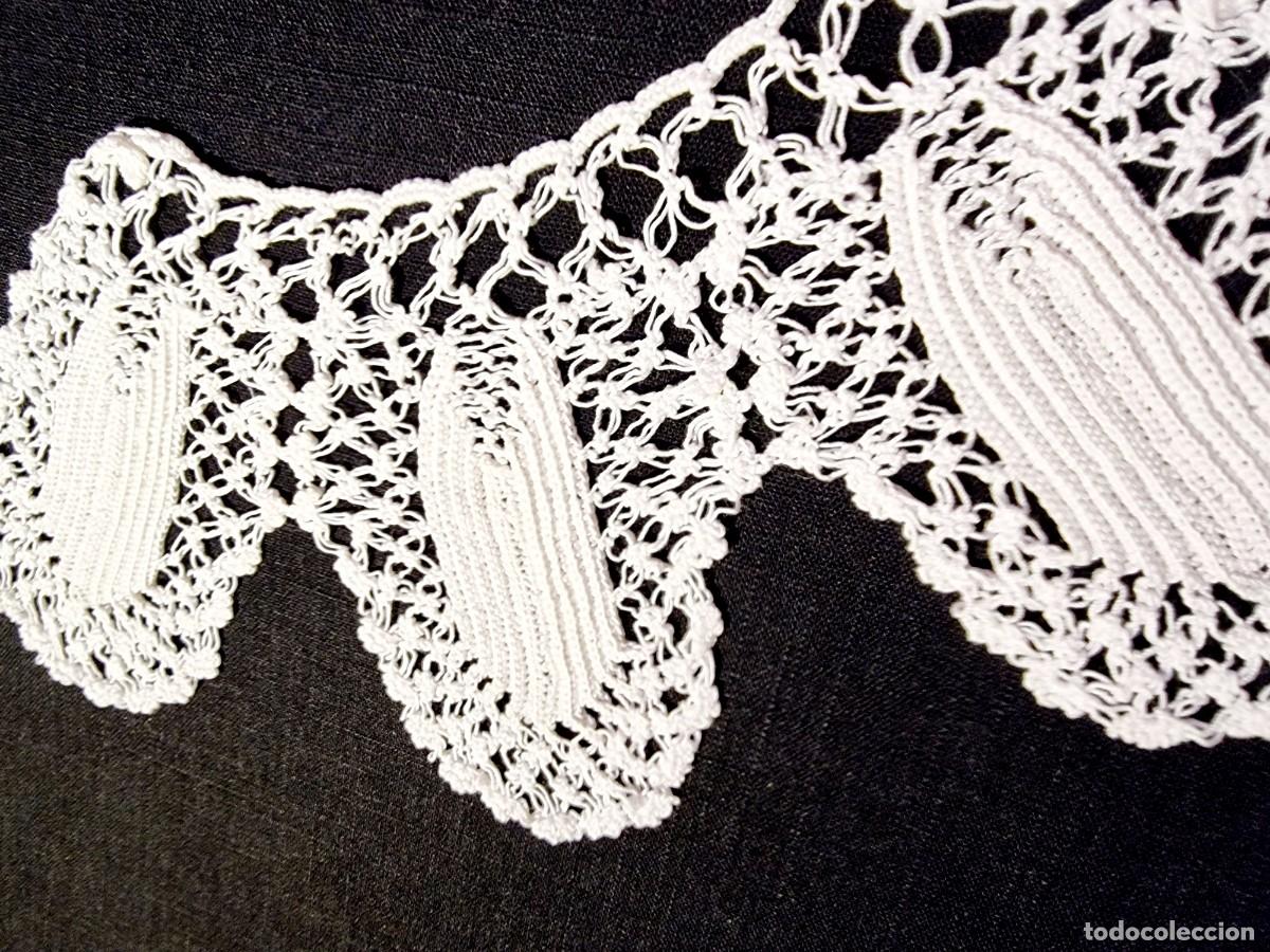 Antig&uuml;edades: Antiguo Cuello de Crochet - Foto 2