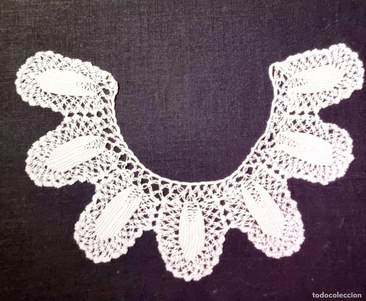 Antig&uuml;edades: Antiguo Cuello de Crochet - Foto 4