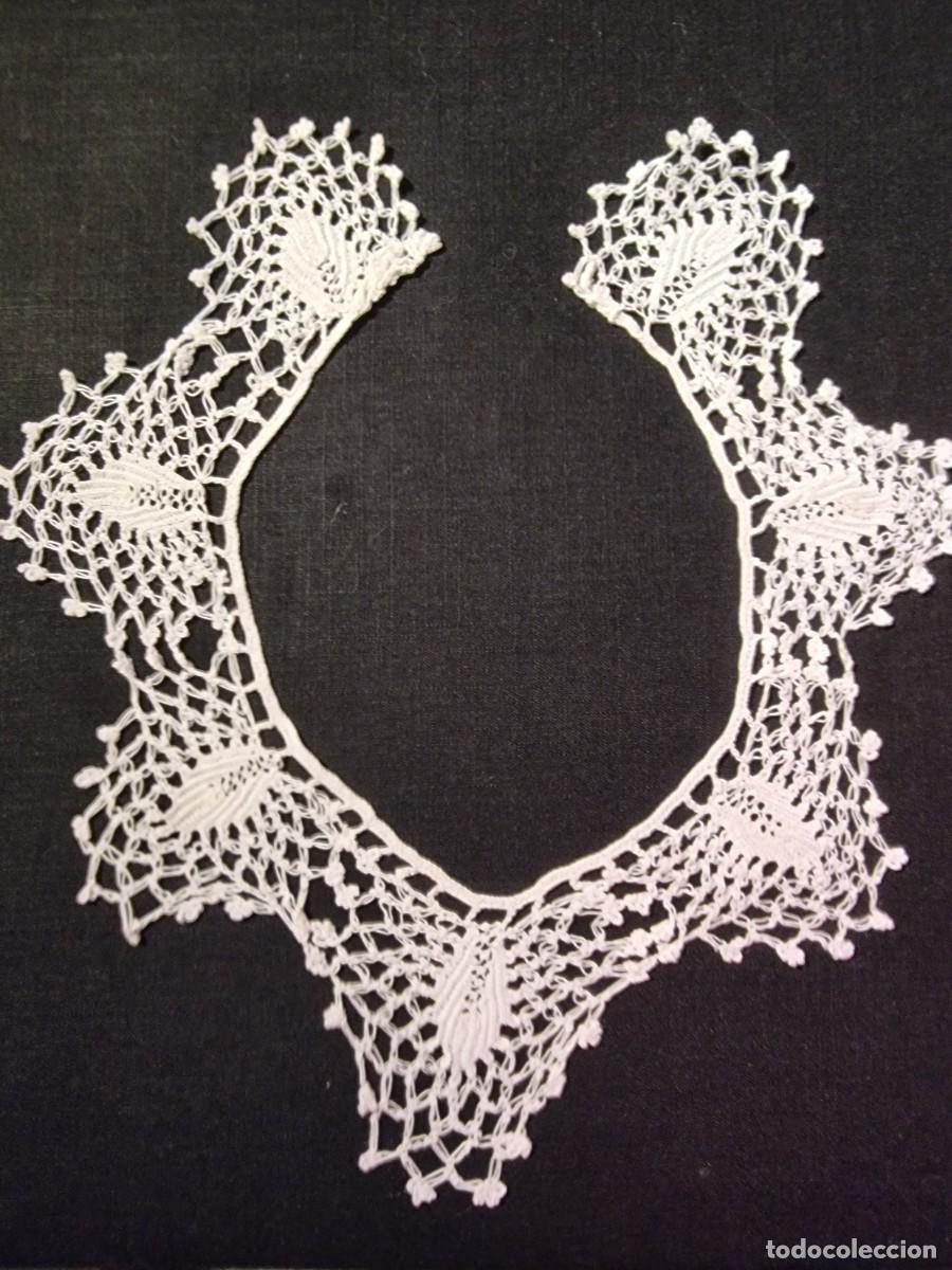 Antig&uuml;edades: Antiguo Cuello de Crochet - Foto 1