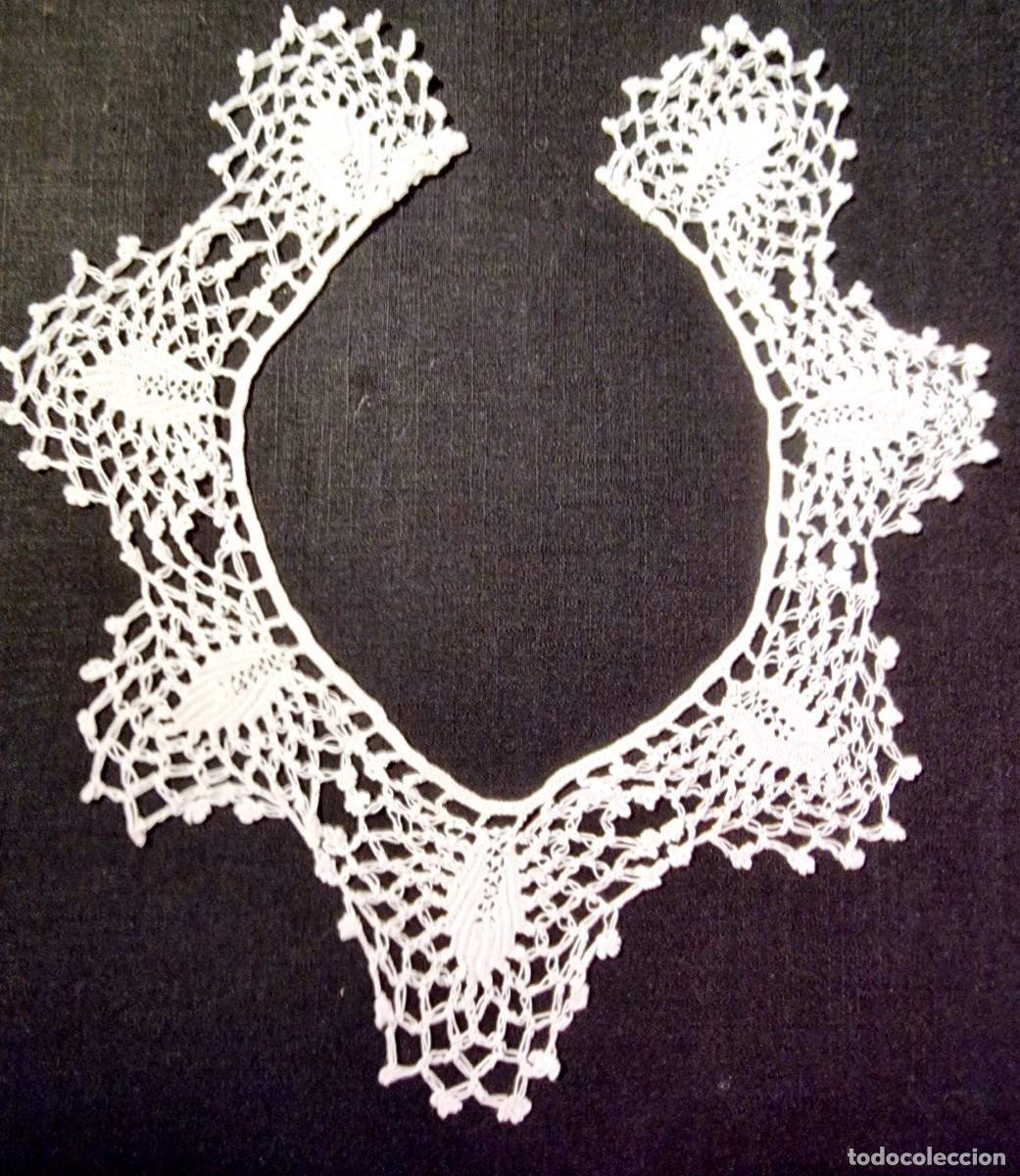 Antig&uuml;edades: Antiguo Cuello de Crochet - Foto 3