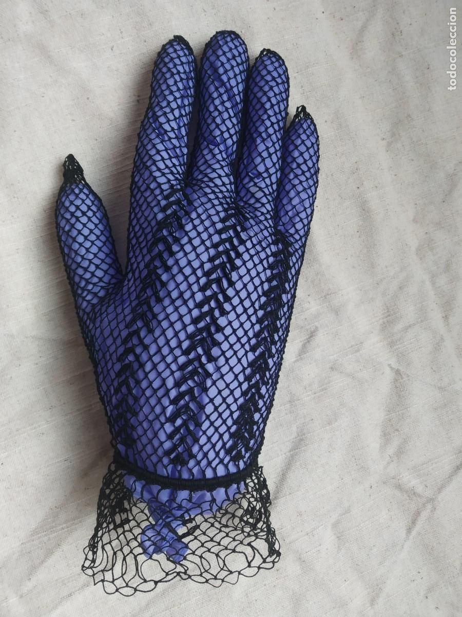 Antig&uuml;edades: GUANTES DE REDECILLA - RED - Foto 4
