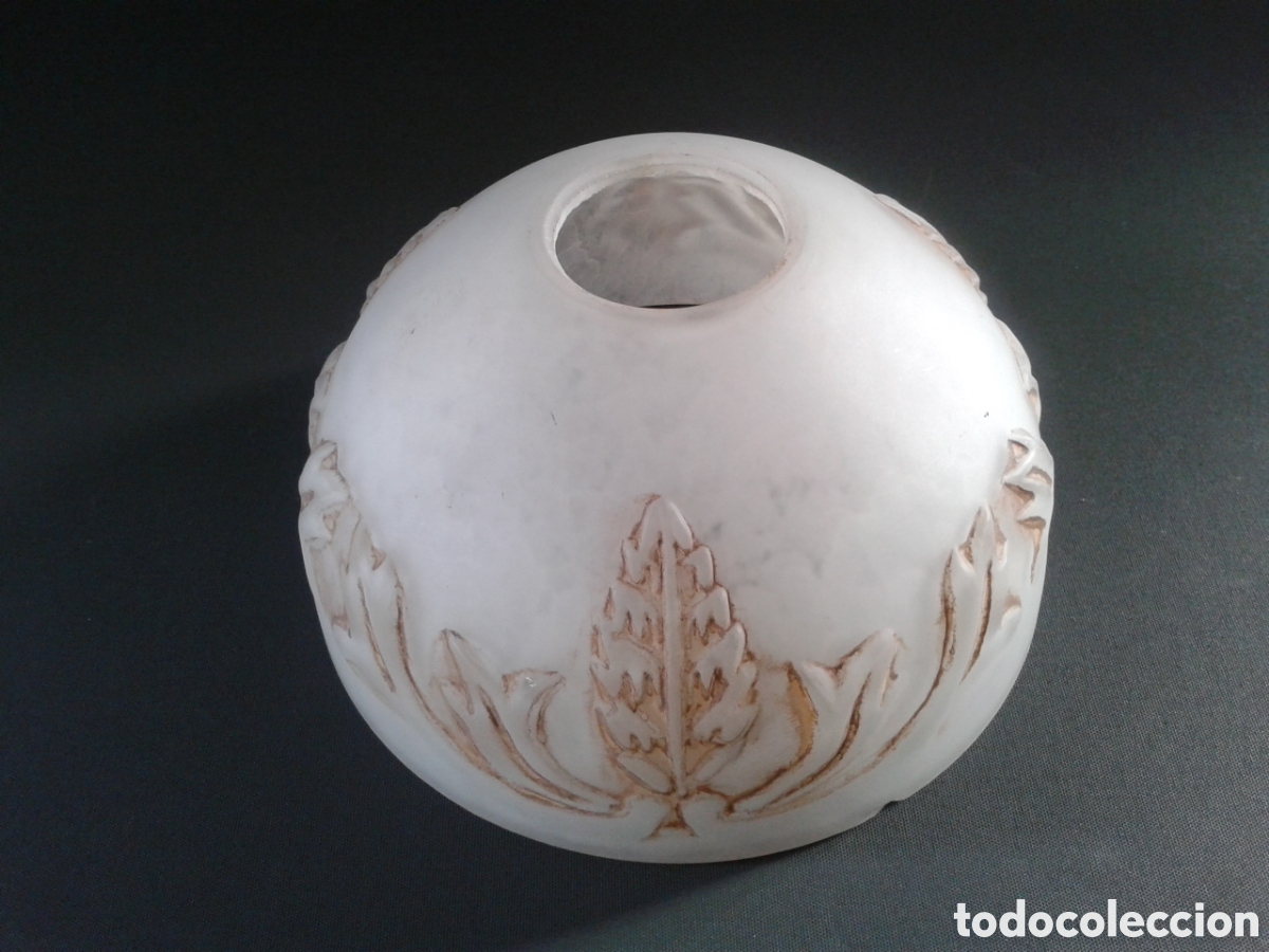 Antig&uuml;edades: Tulipa nueva para l&aacute;mpara - Foto 2