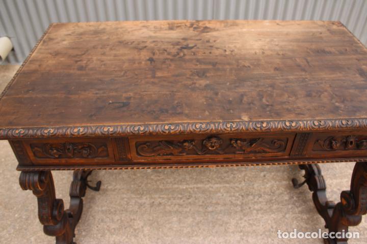 Antig&uuml;edades: antigua mesa castellana - Foto 5