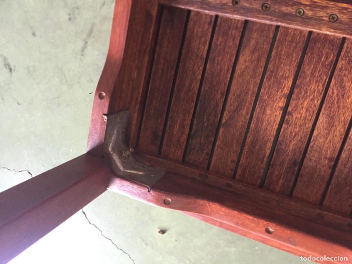 Antig&uuml;edades: Robusta e impecable mesa de madera de haya, pesada y rectangular. Perfecto estado. - Foto 7