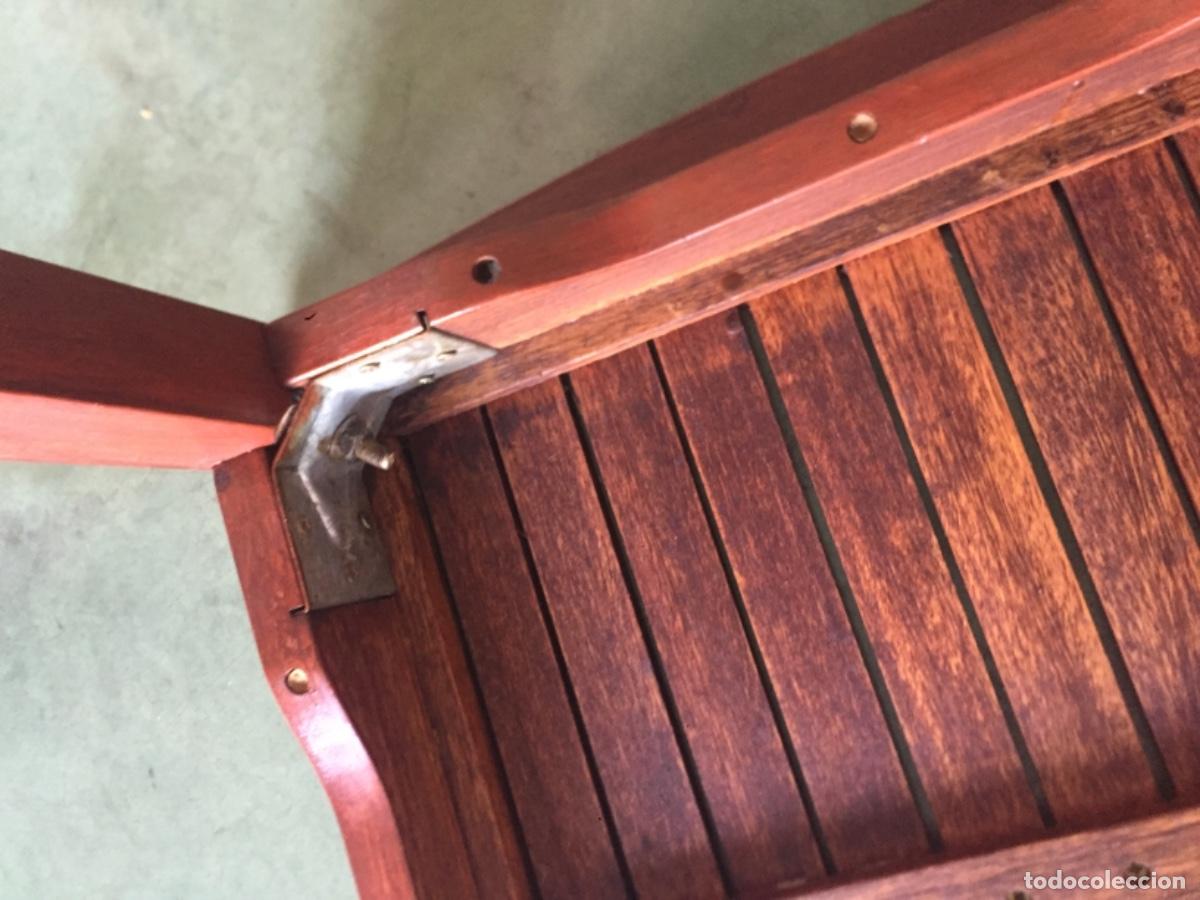 Antig&uuml;edades: Robusta e impecable mesa de madera de haya, pesada y rectangular. Perfecto estado. - Foto 8
