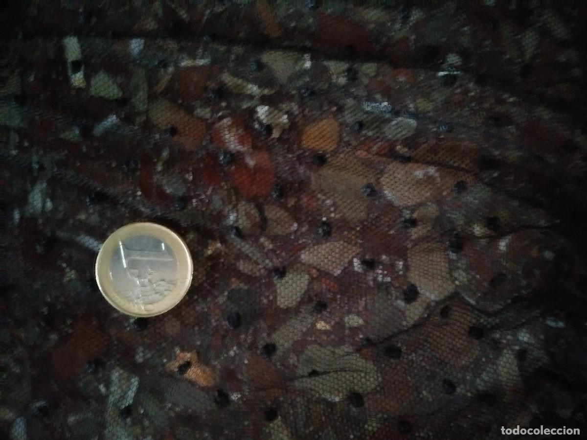 Antig&uuml;edades: TUL BORDADO INDUMENTARIA - Foto 12