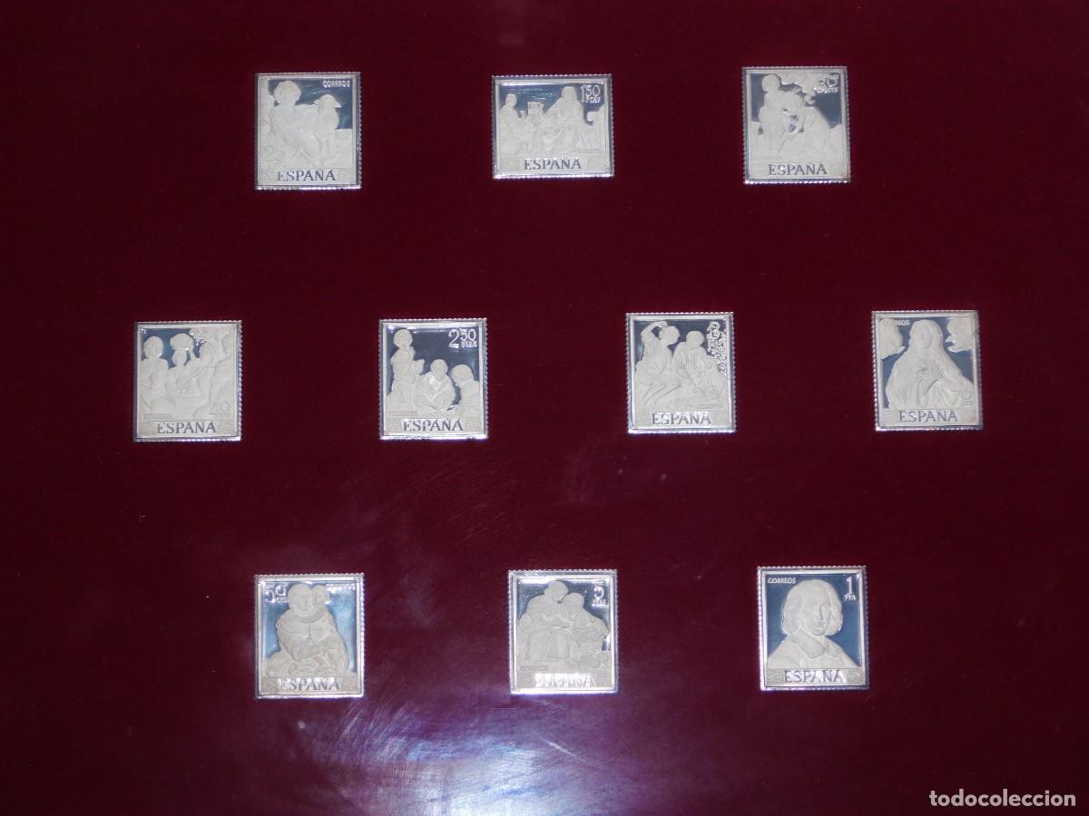 Antig&uuml;edades: Coleccion sellos Correos Plata - Foto 2