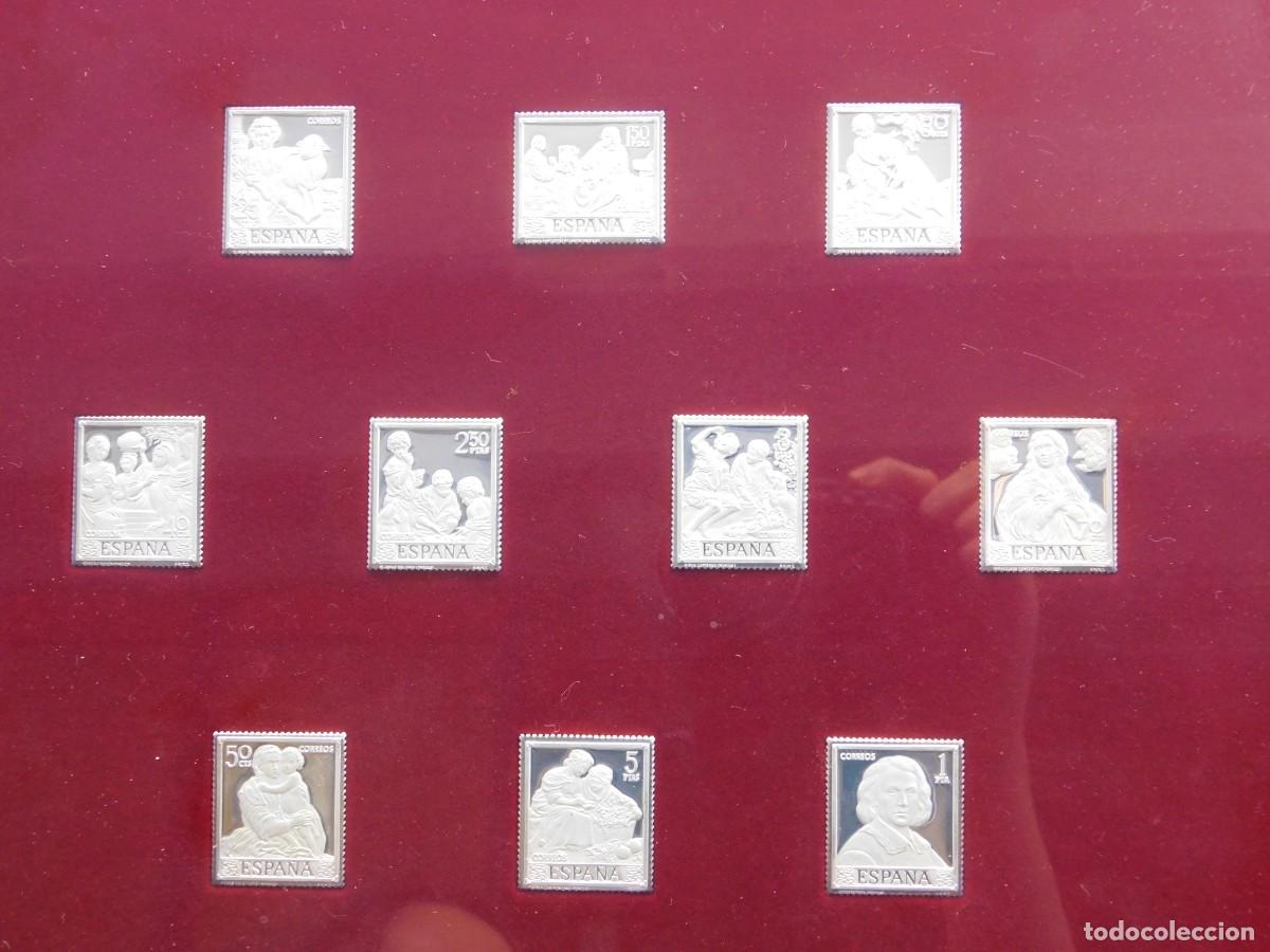 Antig&uuml;edades: Coleccion sellos Correos Plata - Foto 3