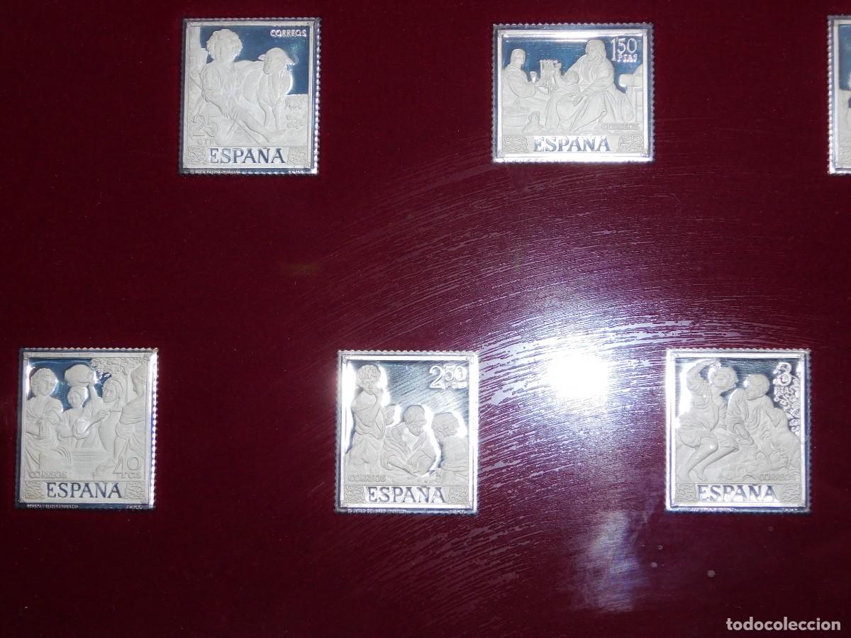 Antig&uuml;edades: Coleccion sellos Correos Plata - Foto 7