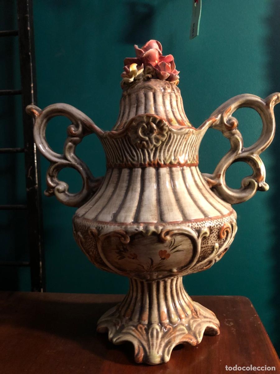 Antig&uuml;edades: Jarr&oacute;n cer&aacute;mica capodimonte capodimonti - Foto 2