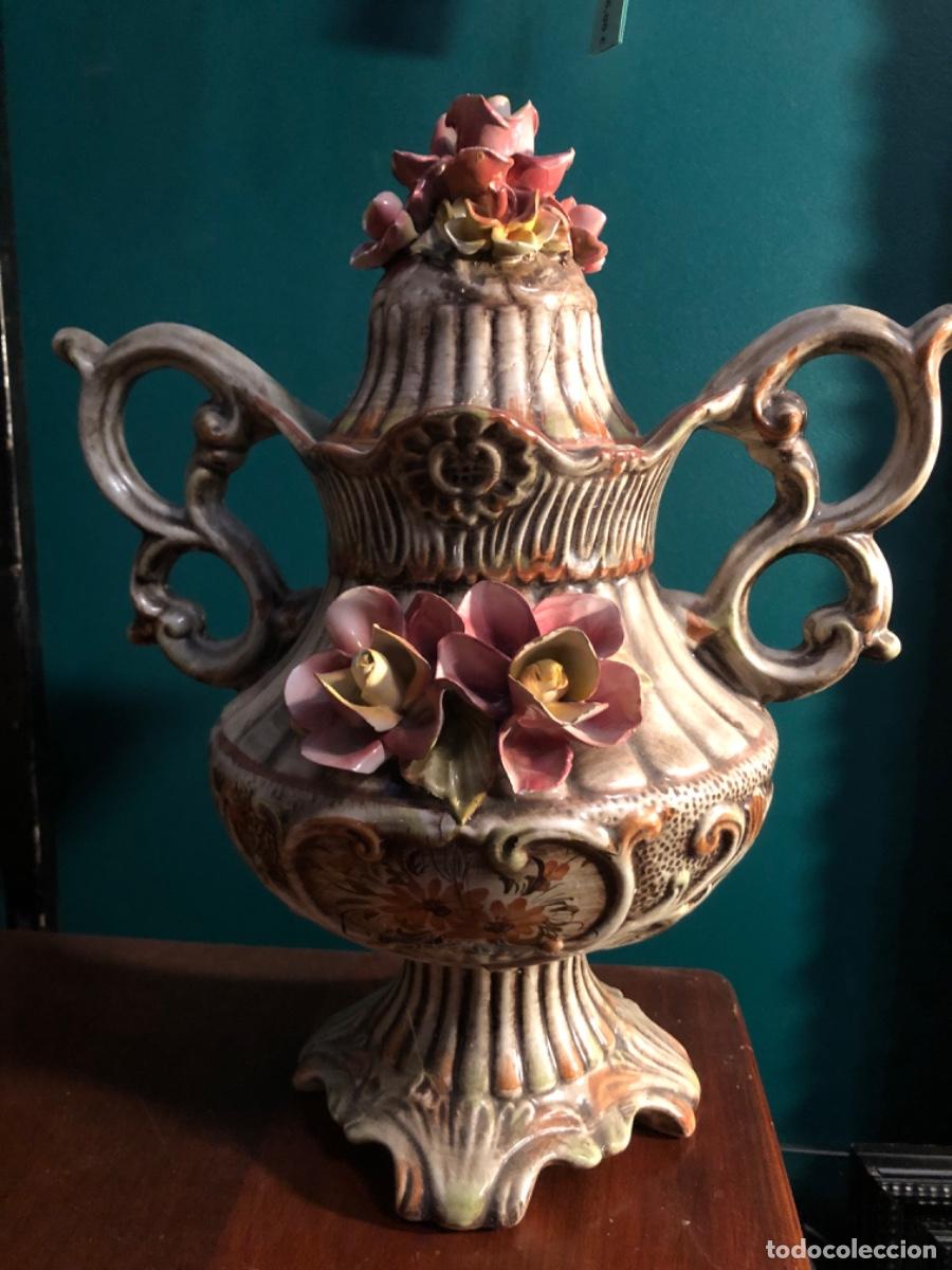 Antig&uuml;edades: Jarr&oacute;n cer&aacute;mica capodimonte capodimonti - Foto 5