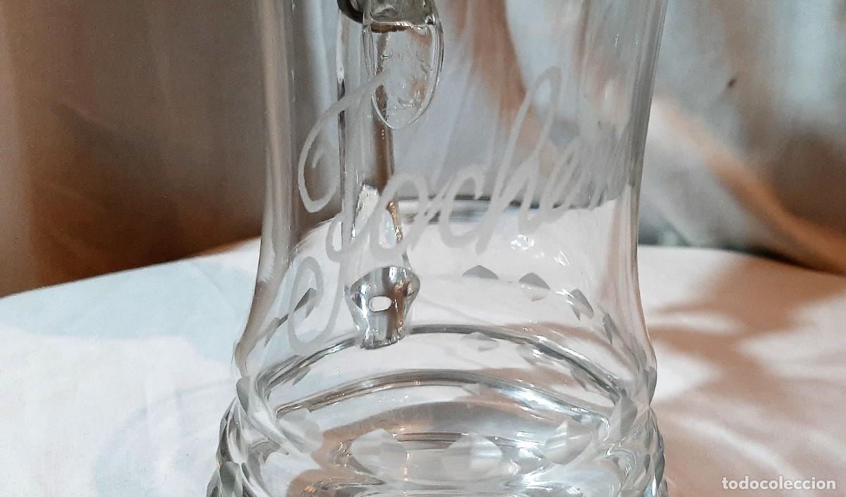 Antig&uuml;edades: Jarra de cristal con tapa - Foto 5