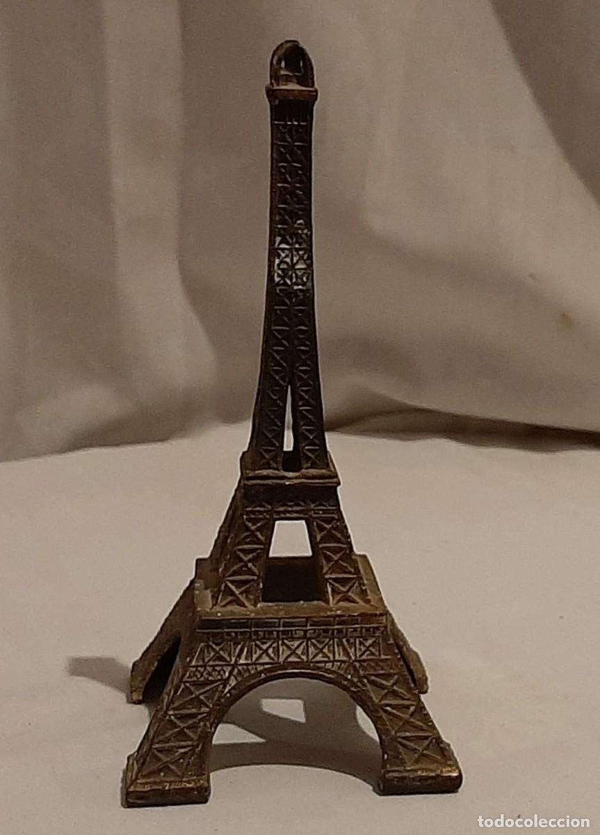 Antig&uuml;edades: Torre Eiffel en bronce - Foto 2