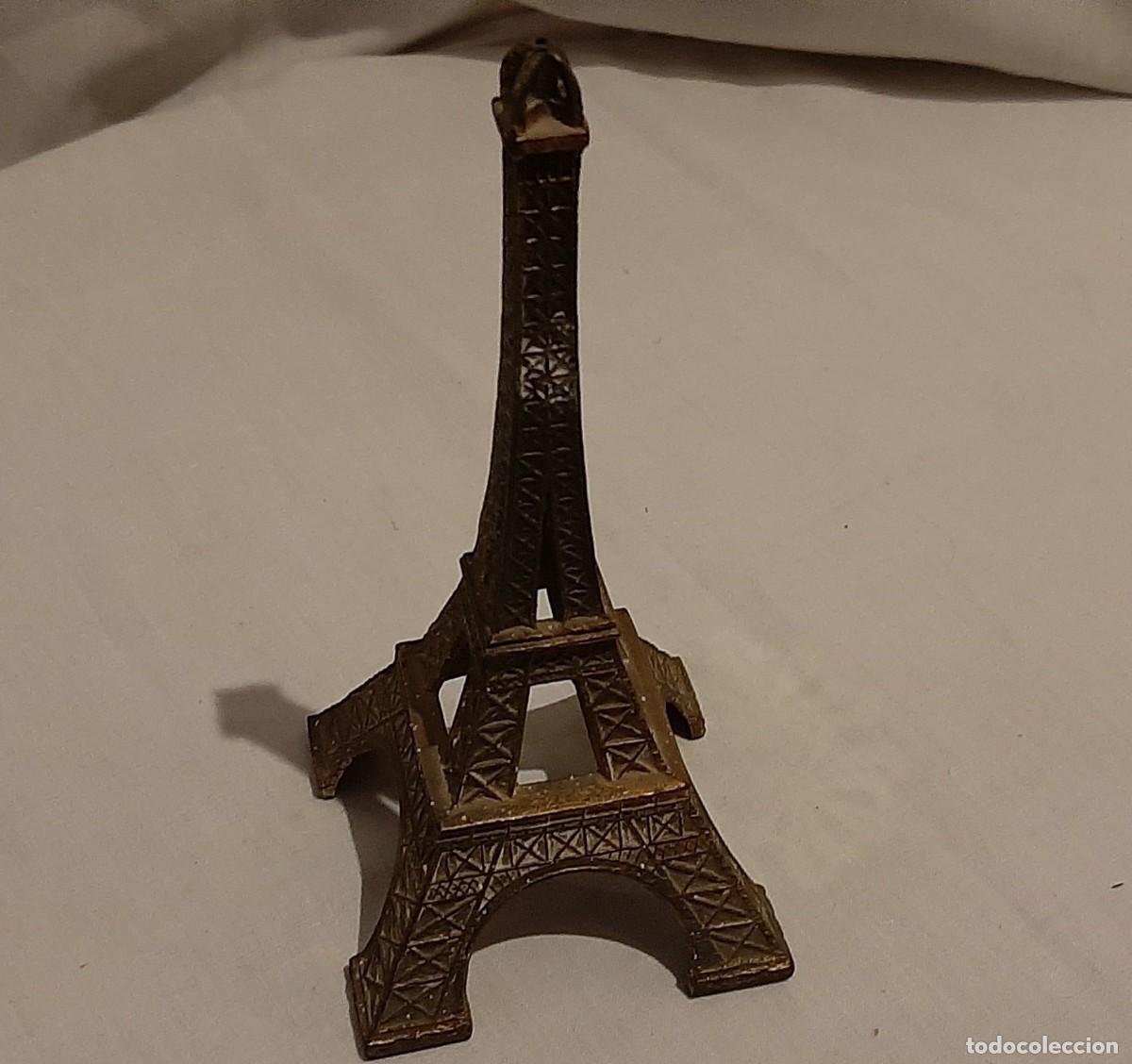 Antig&uuml;edades: Torre Eiffel en bronce - Foto 3