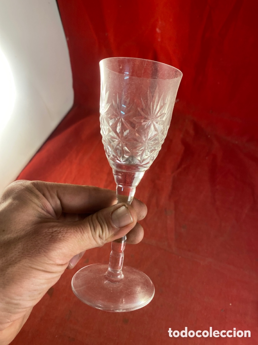 Antig&uuml;edades: Vaso de Cristal bohemia - Foto 2