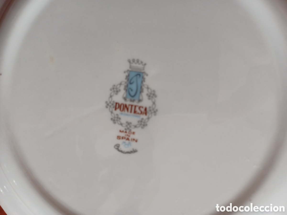 Antig&uuml;edades: Precios plato antiguo sellado - Foto 2