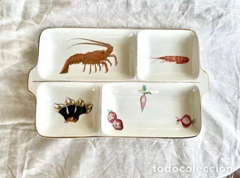 Antig&uuml;edades: Gran bandeja de entremeses en loza - Foto 1