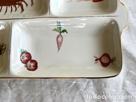 Antig&uuml;edades: Gran bandeja de entremeses en loza - Foto 2