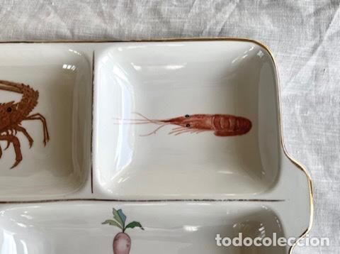 Antig&uuml;edades: Gran bandeja de entremeses en loza - Foto 3